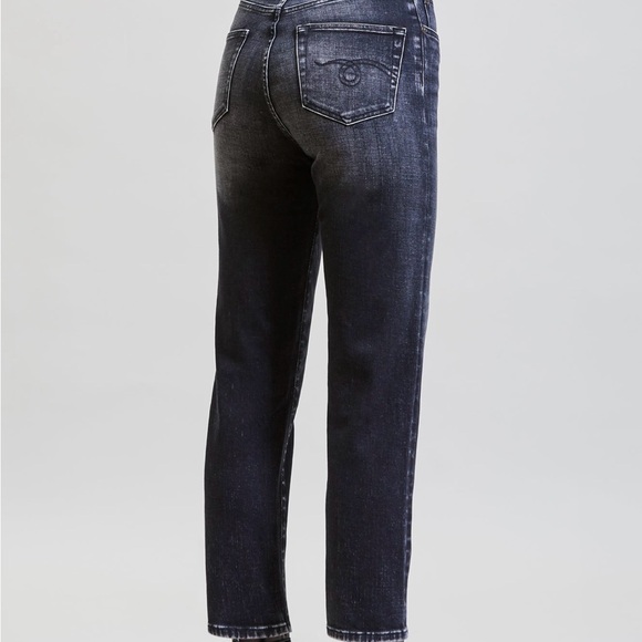 R13 Shelley Slim Morrison Black Jeans 26 - Picture 3 of 13